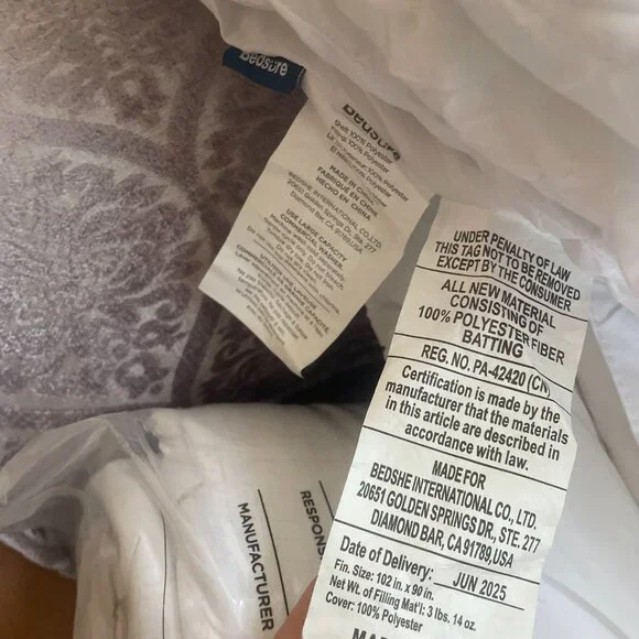 NWOT Bedsure Comforters King Size - Duvet Insert - Picture 9 of 9